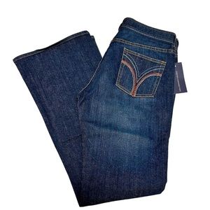 French Connection NWT Rare Rainbow Stitched Pocket Flare Jeans SZ 10
